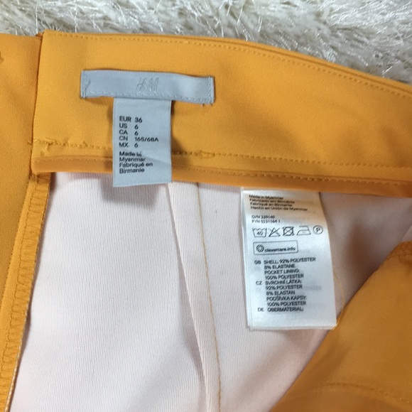 H&M Golden Zipper Skirt - Picture 3 of 3